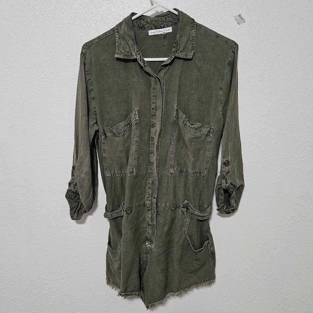 Young Fabulous & Broke jumpsuit size small